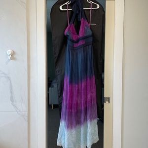 BCBG maxi dress halter